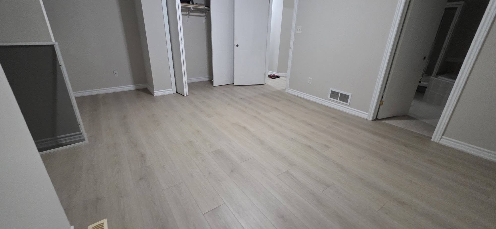 Watch B&M flooring installation on Facebook